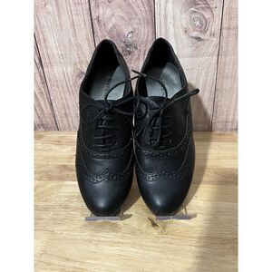 X-Appeal Black Dress Shoes Parker